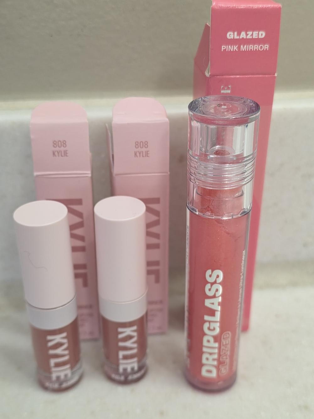 *New In Box* Lip Gloss Bundle (3)! 2 Kylie Mini + 1 Full Size Morphe Dripglass